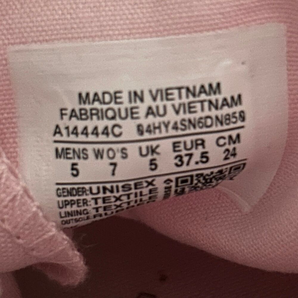 CONVERSE Chuck 70 hi top pink bow studded lace up shoes sneakers women’s 7 new - Picture 3 of 9
